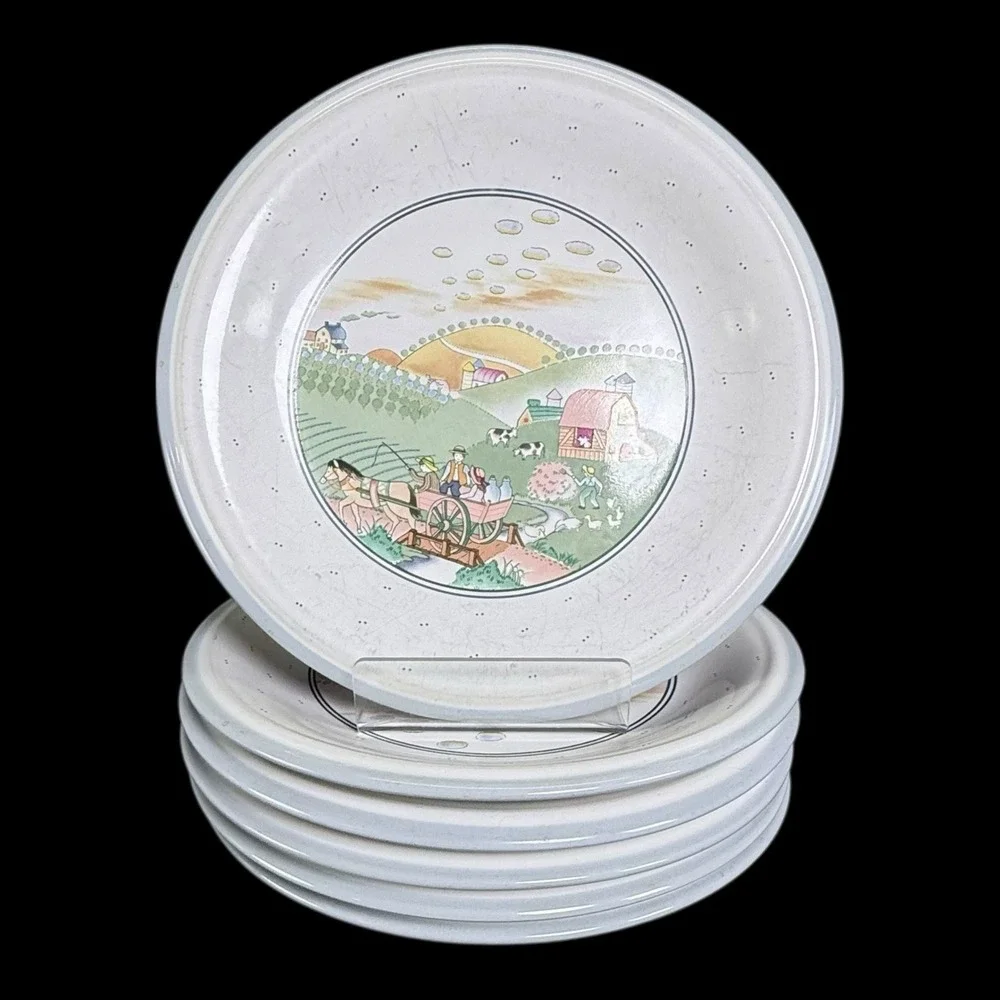 Studio Nova Homecoming Salad Plates Set Of 6